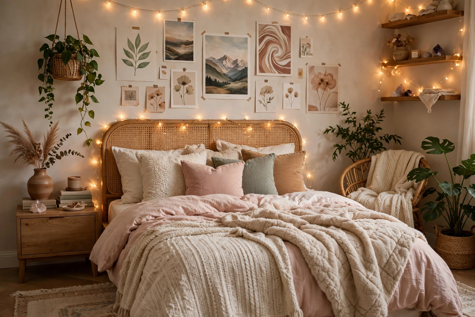 20 Aesthetic Room Ideas Straight from Pinterest 38 Aesthetic bedroom collage with cozy Pinterest-style decor ideas for 2026
